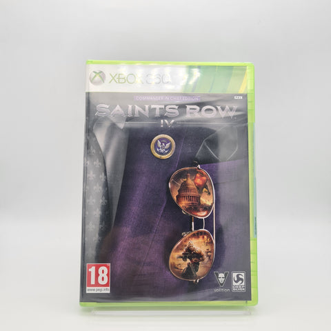 SAINTS ROW IV COMMANDER IN CHIEF EDITION XBOX 360 NEW & SEALED