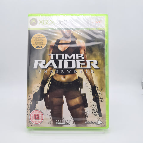 TOMB RAIDER UNDER WORLD XBOX 360 NEW & SEALED