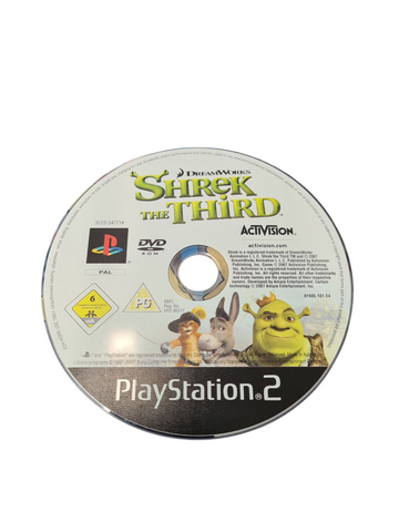 SHREK THE THIRD PS2