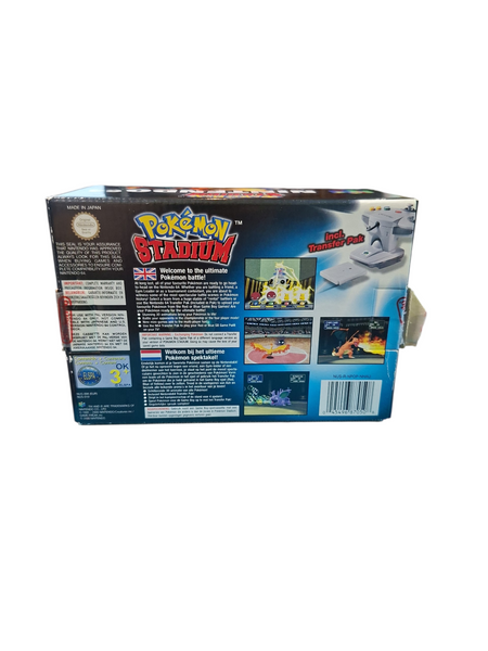 POKEMON STADIUM N64 INCLUDES TRANSFER PAK