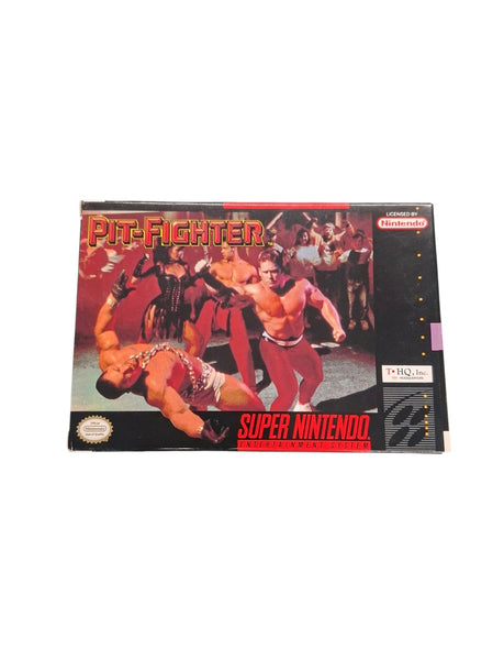 PIT FIGHTER SNES NTSC US