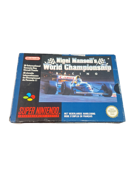NIGEL MANSELL'S WORLD CHAMPIONSHIP RACING SNES