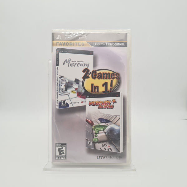 ARCHER MECLEAN'S MERCURY & MERCURY MELTDOWN PSP NEW & SEALED