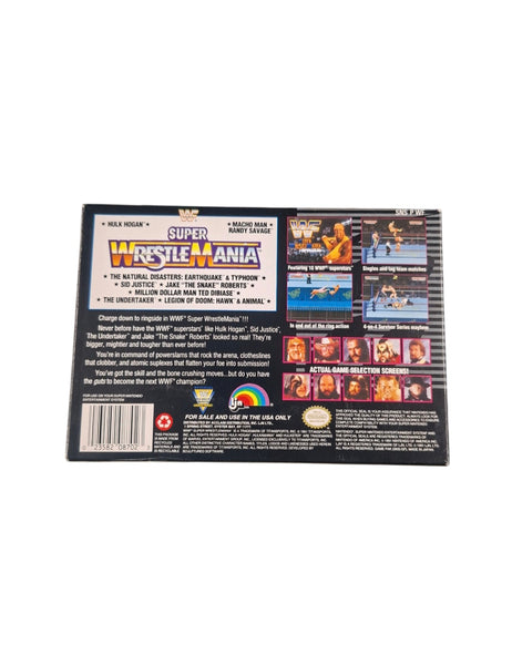 WWF SUPER WRESTLEMANIA SNES NTSC US