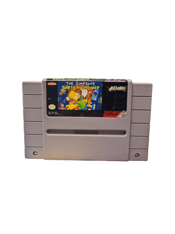 THE SIMPSONS BART'S NIGHTMARE SNES NTSC US