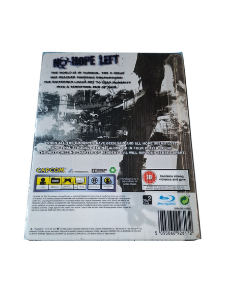 RESIDENT EVIL 6 STEEL BOOK EDITION PS3