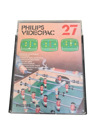 PHILIPS VIDEOPAC 27 ELECTRONIC TABLE FOOTBALL