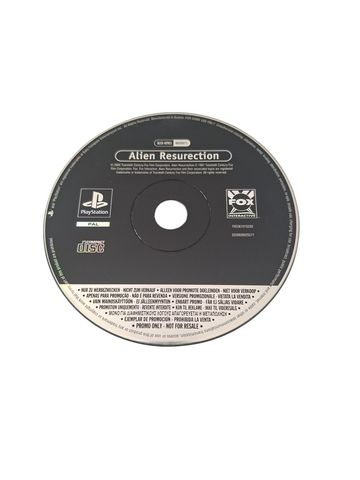 ALIEN RESURRECTION PS1