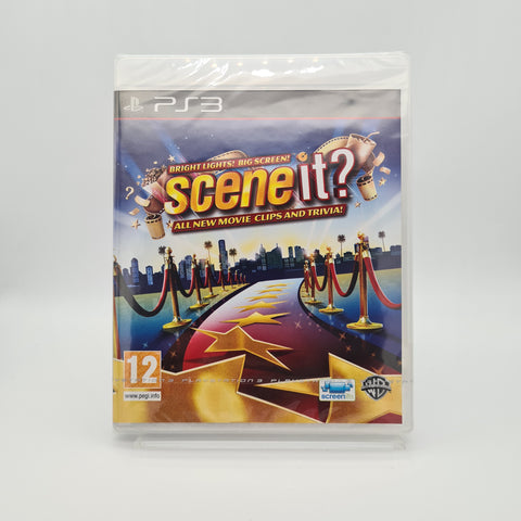 SCENE IT? BRIGHT LIGHTS: BIG SCREEN PS3 NEW & SEALED