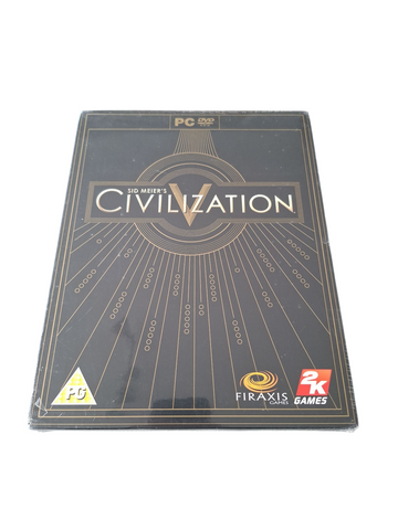 SID MEIER'S CIVILIZATION V COLLECTOR'S EDITION PC NEW & SEALED