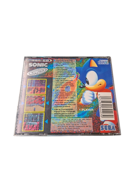 SONIC CD SEGA MEGA CD