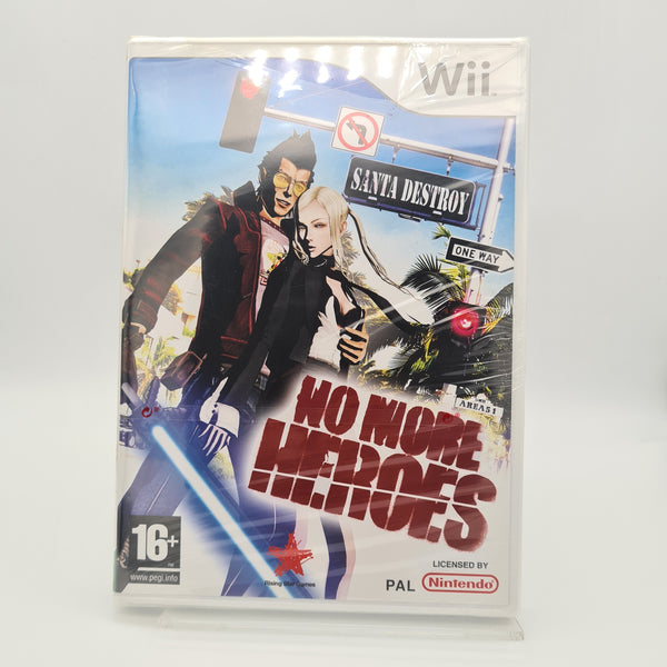 NO MORE HEROES WII NEW & SEALED