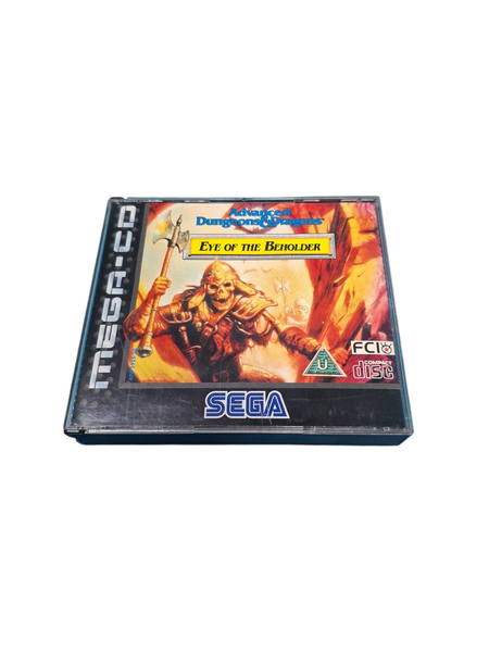 ADVANCE DUNGEON & DRAGONS EYE OF THE BEHOLDER SEGA MEGA CD