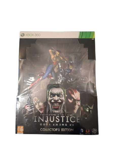 INJUSTICE GODS AMONG US COLLECTOR'S EDITION XBOX 360 NEW & SEALED