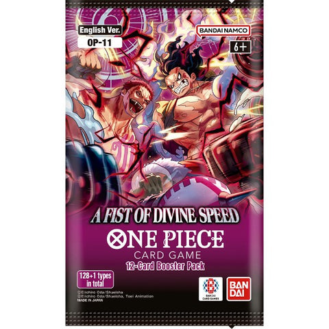 ONE PIECE A FIST OF DIVINE BOOSTER OP-11
