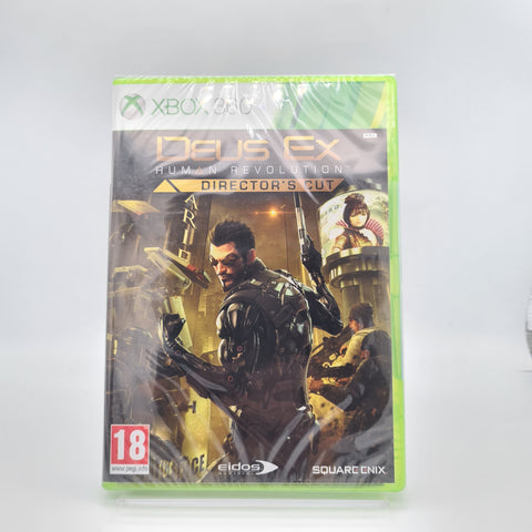 DUES EX HUMAN REVOLUTION DIRECTOR'S CUT XBOX 360 NEW & SEALED