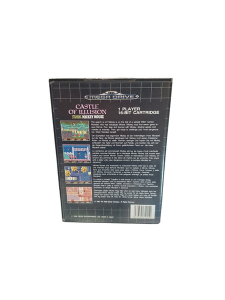 CASTLE OF ILLUSION SEGA MEGADRIVE
