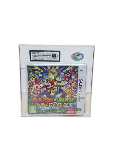 MARIO & LUIGI SUPERSTAR SAGA BOWSER'S MINIONS 3DS NEW SEALED & GRADED