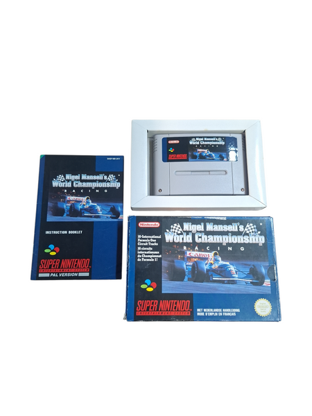 NIGEL MANSELL'S WORLD CHAMPIONSHIP RACING SNES