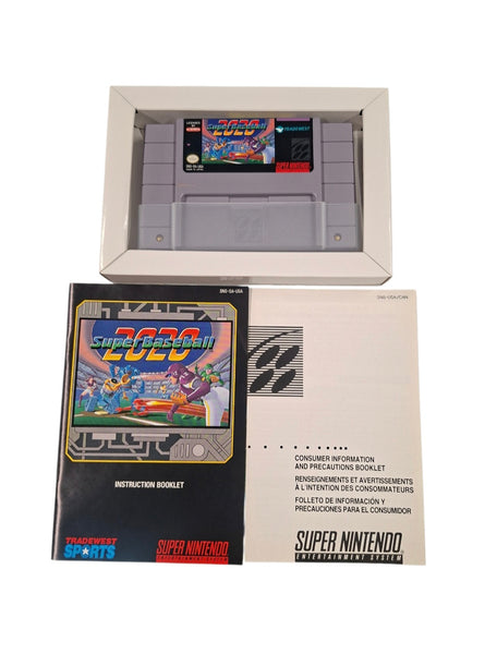 SUPER BASEBALL 2020 SNES NTSC US