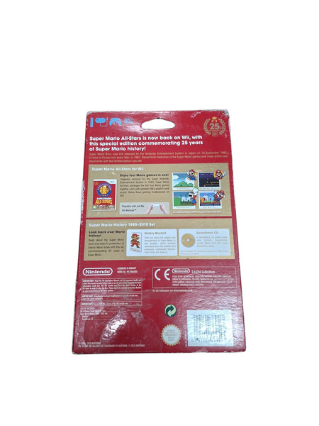SUPER MARIO ALL STARS 25TH ANNIVERSARY EDITION WII