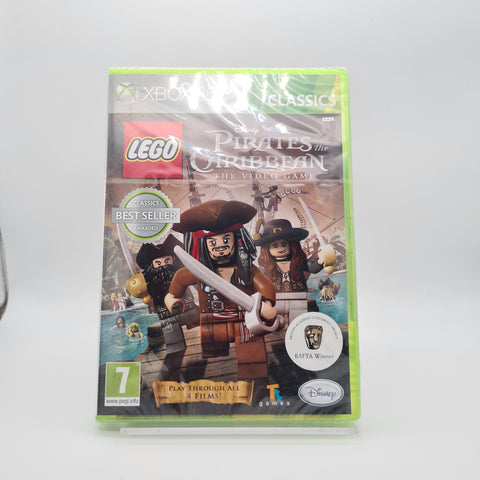 LEGO PIRATES OF THE CARIBBEAN XBOX 360 NEW & SEALED