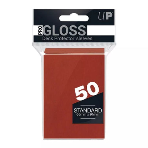 ULTRA PRO SLEEVES GLOSS STANDARD RED