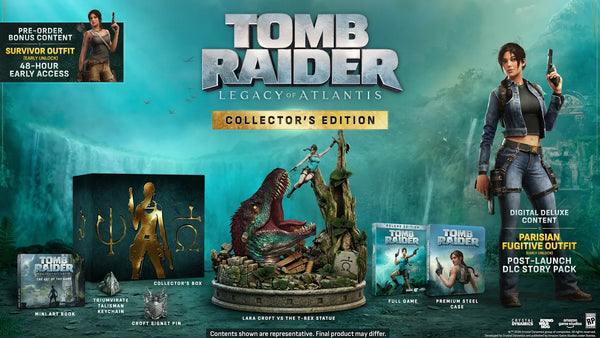 TOMB RAIDER: LEGACY OF ATLANTIS COLLECTOR'S EDITION XBOX SERIES X