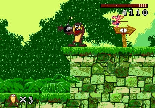 TAZ MANIA SEGA MEGADRIVE