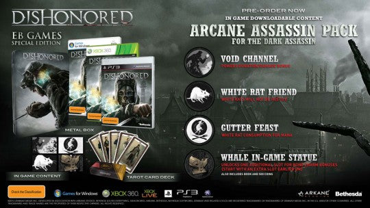 DISHONORED SPECIAL EDITION XBOX 360