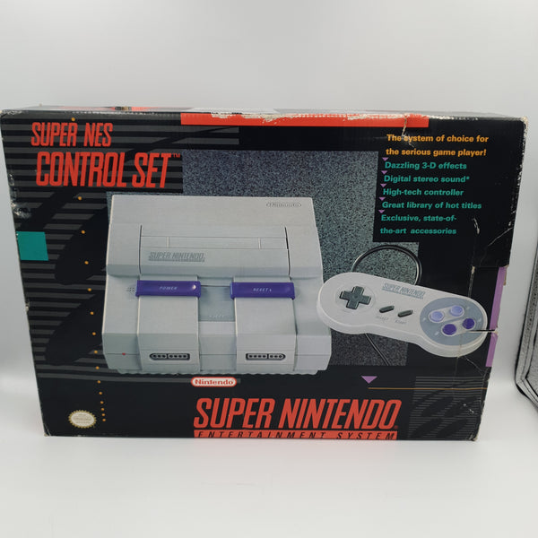 SUPER NES CONTROL SET CONSOLE NTSC US