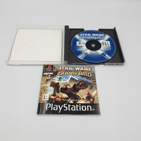 STAR WARS EPISODE 1 JEDI POWER BATTLES PS1