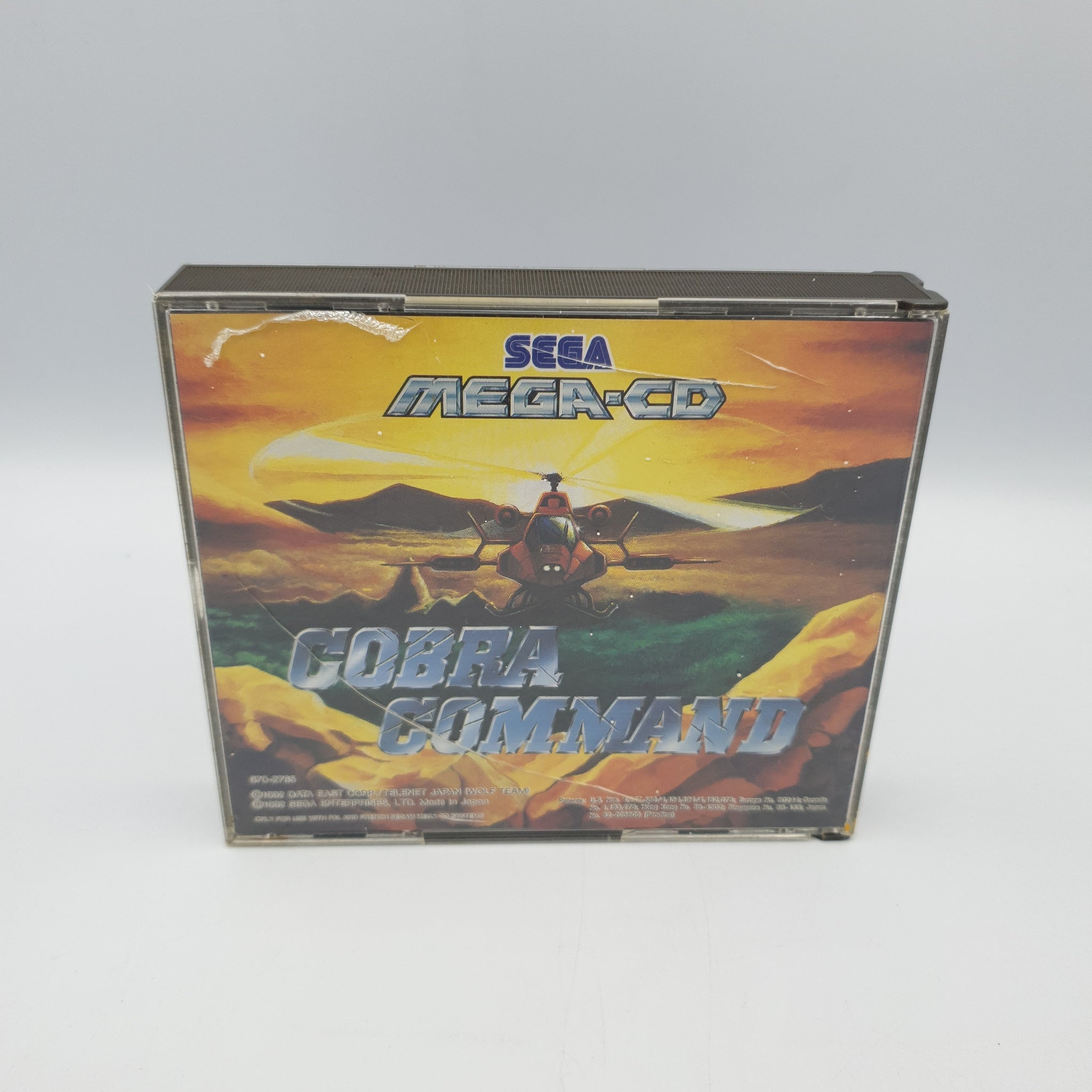 COBRA COMMAND & SOL-FEACE SEGA MEGA CD