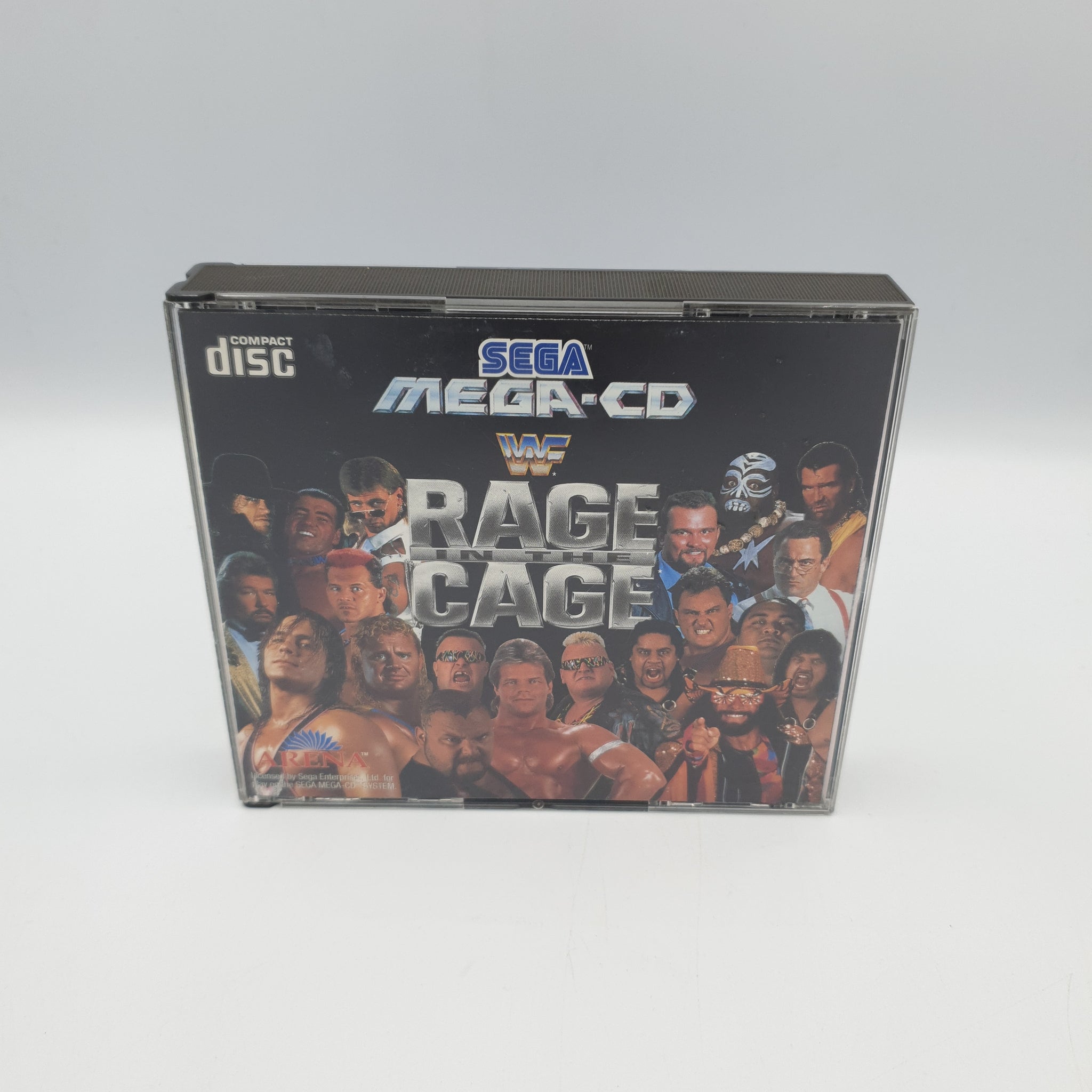 WWF RAGE IN THE CAGE SEGA MEGA CD