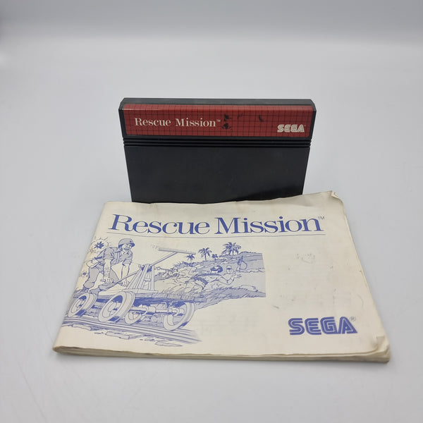 RESCUE MISSION SEGA MASTER SYSTEM