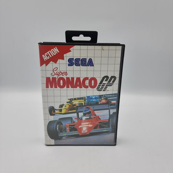 SUPER MONACO GP SEGA MASTER SYSTEM