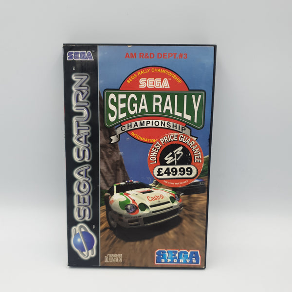 SEGA RALLY SEGA SATURN