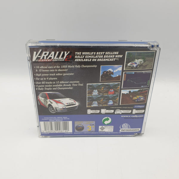 V-RALLY 2 EXPERT EDITION SEGA DREAMCAST
