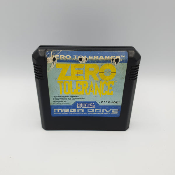 ZERO TOLERANCE SEGA MEGADRIVE