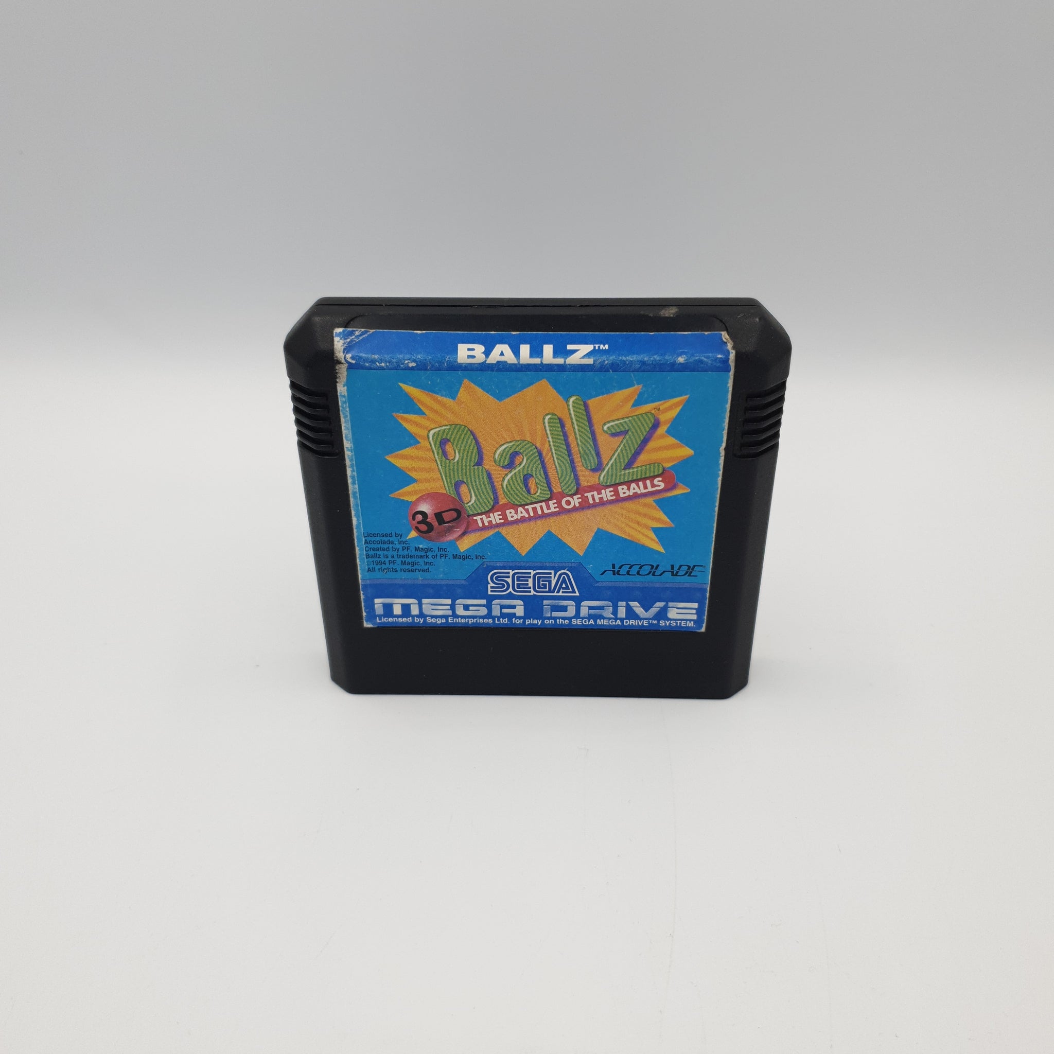 BALLZ 3D BATTLE OF THE BALLS SEGA MEGA DRIVE