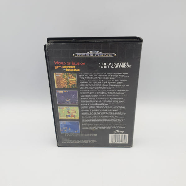 WOLD OF ILLUSION SEGA MEGADRIVE