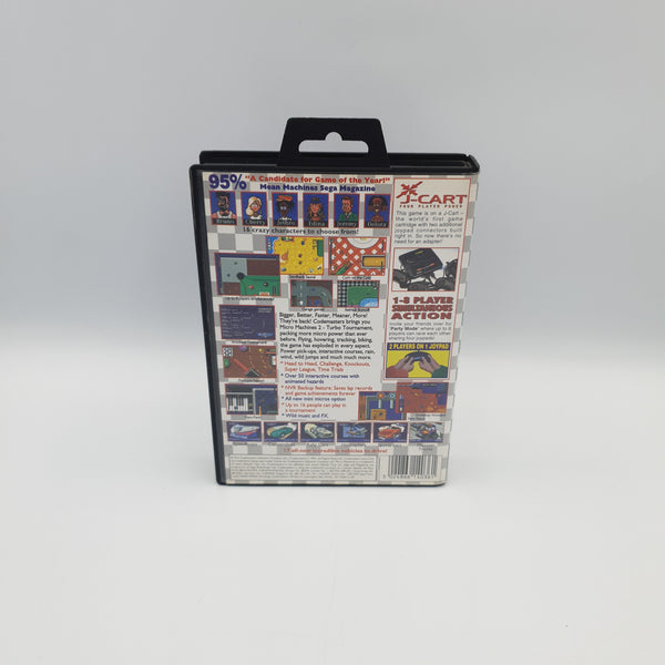 MICRO MACHINES 2 TURBO TOURNAMENT SEGA MEGADRIVE