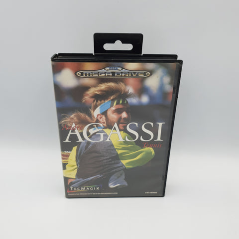 ANDRE AGASSI TENNIS SEGA MEGADRIVE