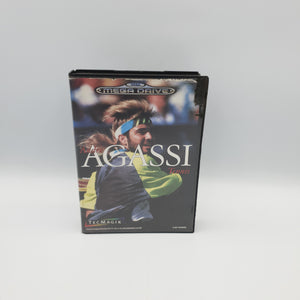 ANDRE AGASSI TENNIS SEGA MEGADRIVE