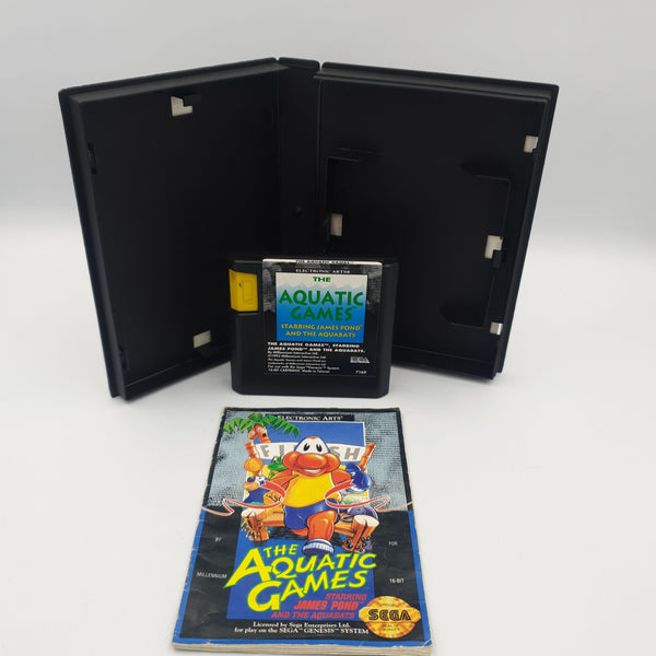 THE AQUATIC GAMES SEGA GENESIS