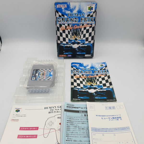 HUMAN GRAND PRIX N64 NTSC JAPANESE
