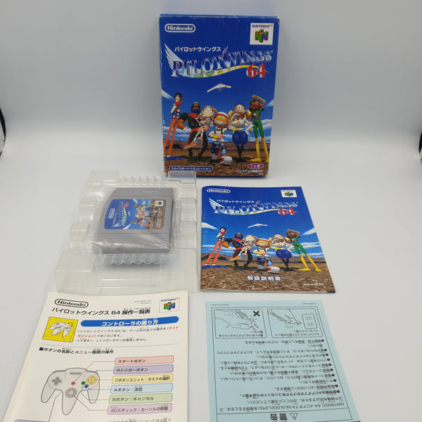 PILOTWINGS 64 N64 NTSC JAPANESE