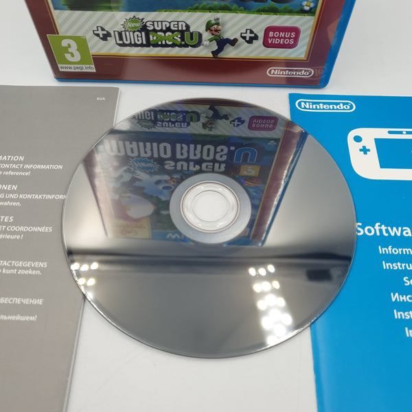 NEW SUPER MARIO BRO U+ NEW SUPER LUIGI U NINTENDO WII U