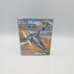 X-29 FIGHTER MISSION COMMODORE 64/128