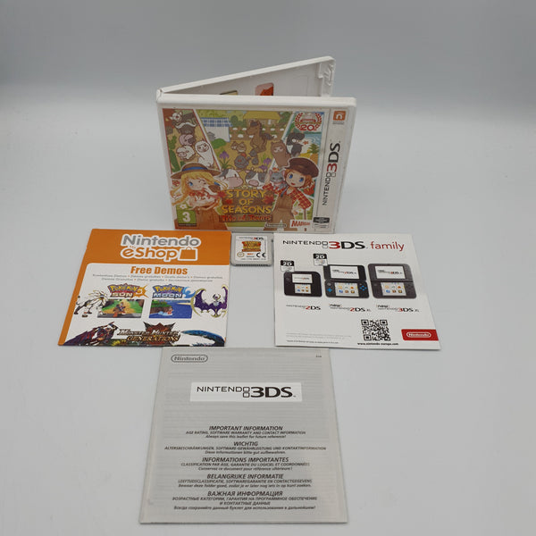 STORY OF SEASONS TRIO OF TOWNS NINTENDO 3DS